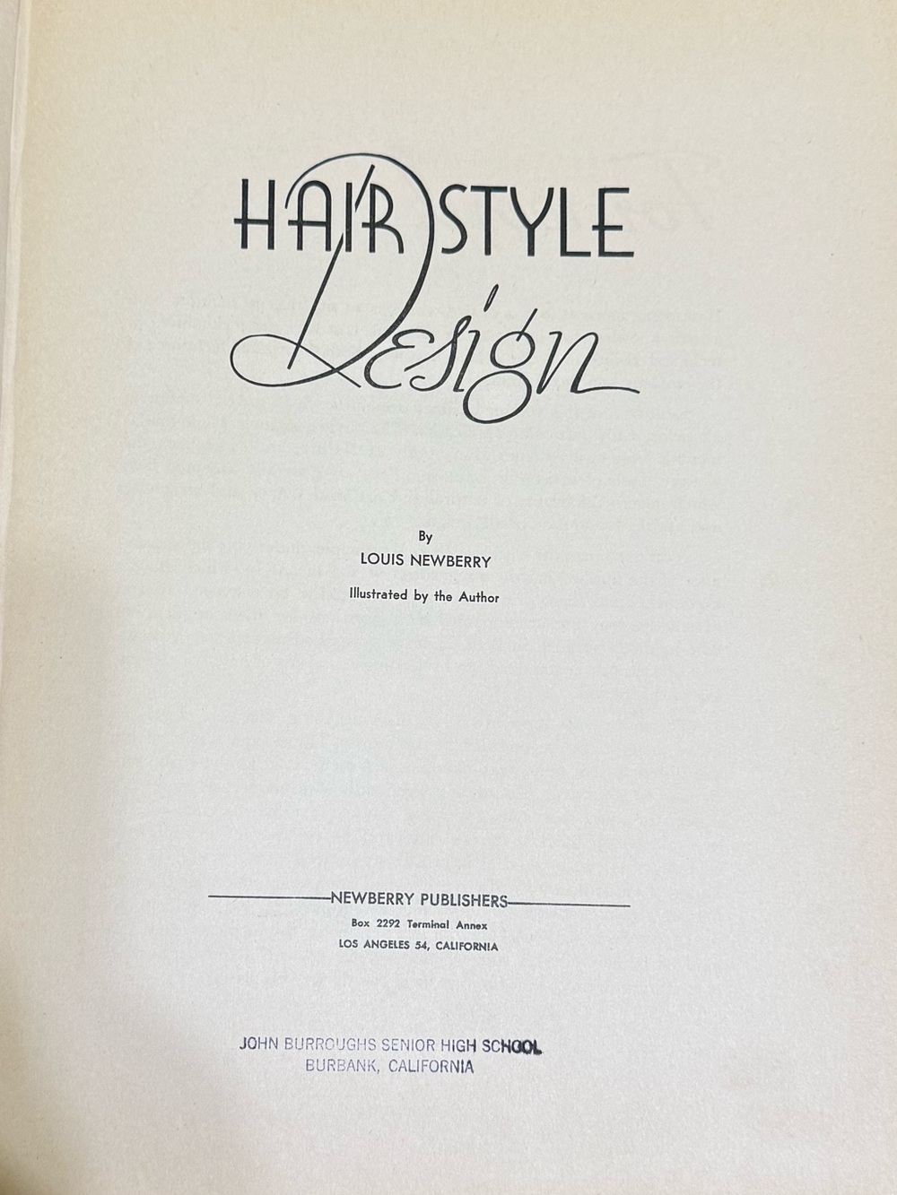 Vintage book hairstyle design - Picture 4 of 5